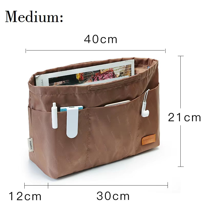 Best Tote Bag Organizer Insert Handbag Liners and Organisers inside Purse Organizer