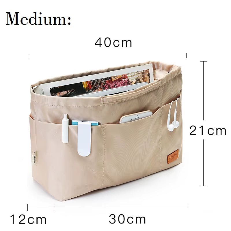 Best Tote Bag Organizer Insert Handbag Liners and Organisers inside Purse Organizer