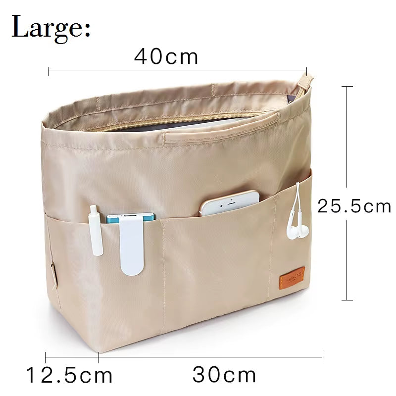 Best Tote Bag Organizer Insert Handbag Liners and Organisers inside Purse Organizer