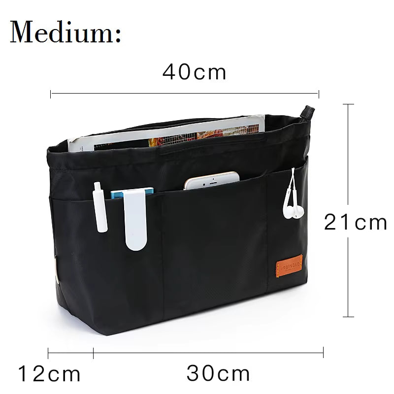 Best Tote Bag Organizer Insert Handbag Liners and Organisers inside Purse Organizer