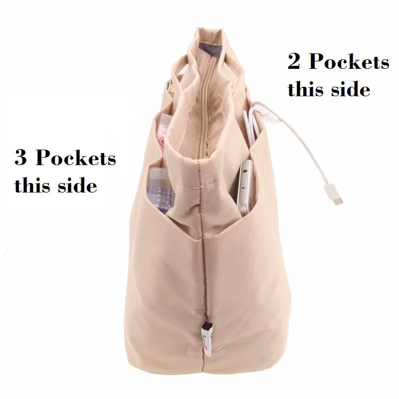 Best Tote Bag Organizer Insert Handbag Liners and Organisers inside Purse Organizer